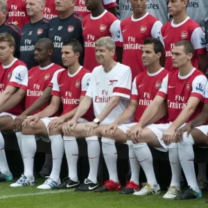 Arsenal 1st Team Squad: 2010-11 Photocall and Members Day at Emirates Stadium