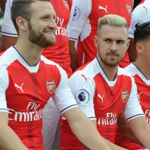 Arsenal 1st Team Squad: 2016-17 - Aaron Ramsey's Portrait Arsenal 1st Team Squad: 2016-17 - Aaron Ramsey's Portrait