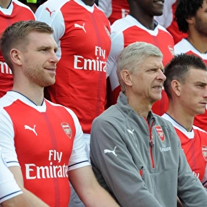 Arsenal 1st Team Squad 2016-17: Arsene Wenger at Photocall