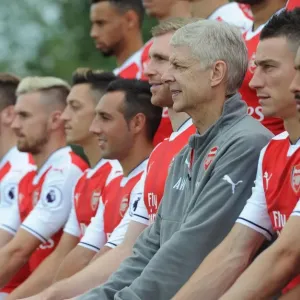 Arsenal 1st Team Squad 2016-17: Arsene Wenger at Photocall Arsenal 1st Team Squad 2016-17: Arsene Wenger at Photocall