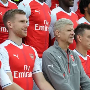 Arsenal 1st Team Squad 2016-17: Arsene Wenger at Photocall Arsenal 1st Team Squad 2016-17: Arsene Wenger at Photocall