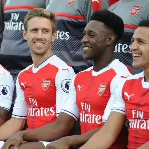 Arsenal 1st Team Squad: 2016-17 - Nacho Monreal at Training Session Arsenal 1st Team Squad: 2016-17 - Nacho Monreal at Training Session