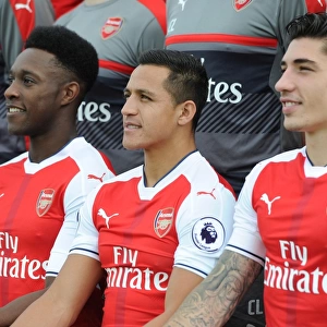 Arsenal 1st Team Squad: 2016-17 Season - Alexis Sanchez's Portrait