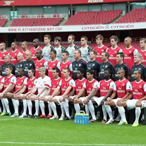 The Arsenal 1st team squad. Arsenal 1st Team Photocall and Members Day