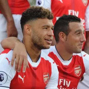 Arsenal 1st Team Squad: Oxlade-Chamberlain and Cazorla, 2016-17 Season Arsenal 1st Team Squad: Oxlade-Chamberlain and Cazorla, 2016-17 Season