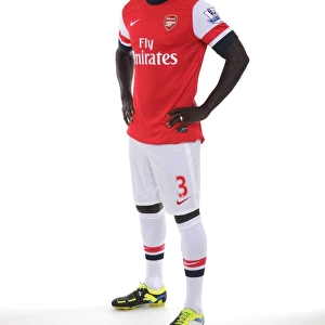 Arsenal 2013-14 Squad: Bacary Sagna at the Team Photocall