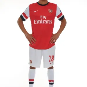 Arsenal 2013-14 Squad: Kieran Gibbs at Team Photocall Arsenal 2013-14 Squad: Kieran Gibbs at Team Photocall