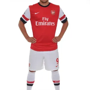 Arsenal 2013-14 Squad: Lukas Podolski at the Team Photocall Arsenal 2013-14 Squad: Lukas Podolski at the Team Photocall