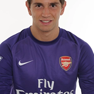 Arsenal 2013-14 Squad Photocall: Damien Martinez