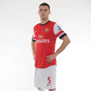 Arsenal 2013-14 Squad: Thomas Vermaelen at the Team Photocall Arsenal 2013-14 Squad: Thomas Vermaelen at the Team Photocall