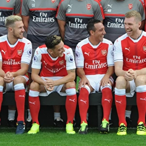 Arsenal 2016-17 Squad: A Season of Laughter - Ramsey, Ozil, Cazorla, Mertesacker