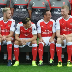 Arsenal 2016-17 Squad: A Season of Laughter - Ramsey, Ozil, Cazorla, Mertesacker Arsenal 2016-17 Squad: A Season of Laughter - Ramsey, Ozil, Cazorla, Mertesacker