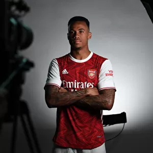 Arsenal 2020-21 First Team Photocall: Gabriel Magalhaes