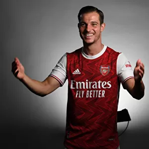 Arsenal 2020-21 First Team Photocall: Cedric Soares in Focus