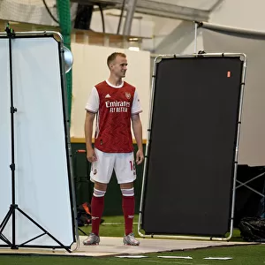 Arsenal 2020-21 First Team: Rob Holding at Arsenal Media Photocall