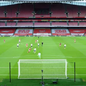 Empty Arsenal: 2020-21 Premier League - Arsenal vs Manchester City at Deserted Emirates Stadium Empty Arsenal: 2020-21 Premier League - Arsenal vs Manchester City at Deserted Emirates Stadium