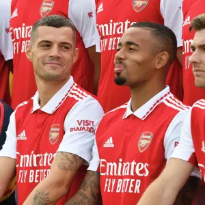 Arsenal 2022-23 First Team: Xhaka and Jesus