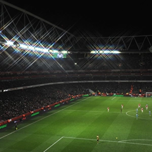 Arsenal 5-1 West Ham United: Nike Ad Banners from Emirates Stadium, Barclays Premier League, 23rd January 2013