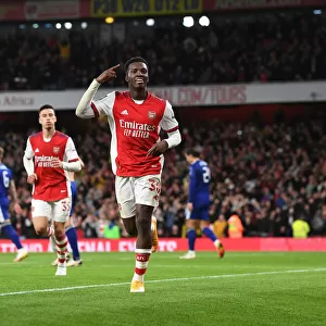 Arsenal Advance in Carabao Cup: Eddie Nketiah Scores Brace Against Leeds United