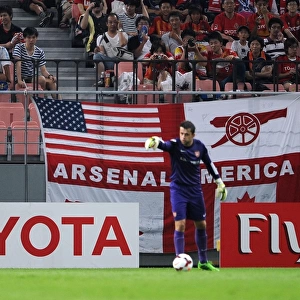 Arsenal America banner. Nagoya Grampus 1: 3 Arsenal. Pre Season Friendly. Arsenal