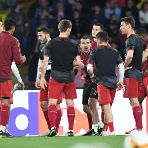 Arsenal Assistant Coach Juan Carlos Carcedo Rallies Team Before Napoli Showdown - UEFA Europa League Quarterfinals