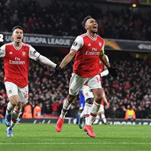 Arsenal: Aubameyang and Martinelli's Europa League Goal Celebration