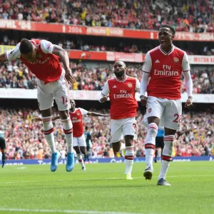 Arsenal: Aubameyang and Willock's Goal Celebration vs Burnley (2019-20) Arsenal: Aubameyang and Willock's Goal Celebration vs Burnley (2019-20)