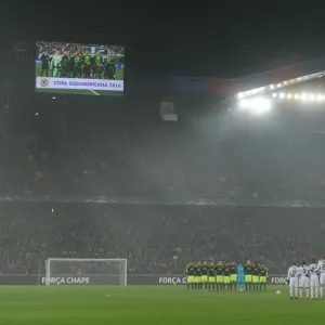 Arsenal and Basel Honor Brazilian Football Team at UEFA Champions League Match, 2016 Arsenal and Basel Honor Brazilian Football Team at UEFA Champions League Match, 2016