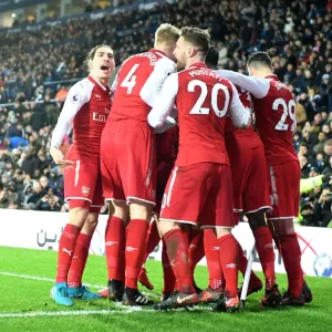 Arsenal: Bellerin and Sanchez's Unforgettable Goal Celebration vs. West Bromwich Albion (2017-18)