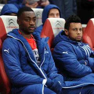 Arsenal Bench: Semi Ajayi and Francis Coquelin vs Newcastle United (Premier League, 2014/15) Arsenal Bench: Semi Ajayi and Francis Coquelin vs Newcastle United (Premier League, 2014/15)