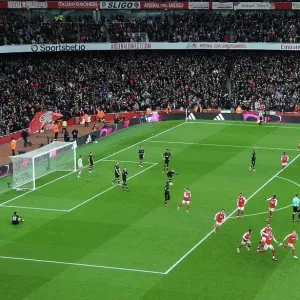 Arsenal Celebrate Ben White's Goal Against AFC Bournemouth in Premier League 2022-23 Arsenal Celebrate Ben White's Goal Against AFC Bournemouth in Premier League 2022-23