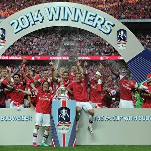 Arsenal Celebrate FA Cup Victory: Arsenal v Hull City, 2014