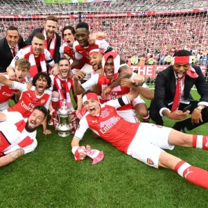 Arsenal Celebrate FA Cup Victory: Arsenal vs. Chelsea, 2017 Arsenal Celebrate FA Cup Victory: Arsenal vs. Chelsea, 2017