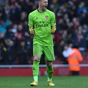 Arsenal Celebrate Premier League Victory Over West Ham: Bernd Leno's Emotional Full-Time Moment
