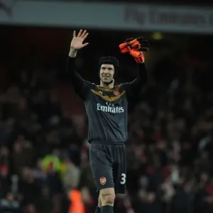 Arsenal Celebrate Victory Print