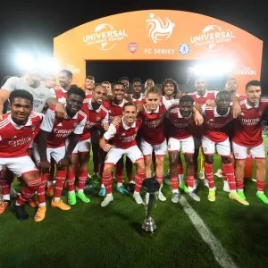Arsenal Celebrate Victory Over Chelsea in Florida Cup 2022-23