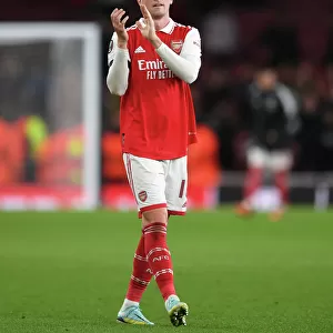 Arsenal Celebrate Victory Over FK Bodo/Glimt in Europa League: Rob Holding Salutes Fans