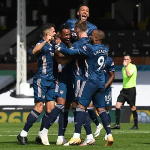 Arsenal Celebrates Gabriel's Double Strike: Fulham vs Arsenal, Premier League 2020-21