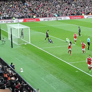 Arsenal Celebrates Granit Xhaka's Hat-Trick Against Crystal Palace (2022-23)