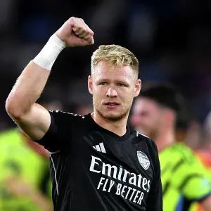 Arsenal Celebrates Premier League Victory at Crystal Palace: Aaron Ramsdale's Triumph (2023-24) Arsenal Celebrates Premier League Victory at Crystal Palace: Aaron Ramsdale's Triumph (2023-24)