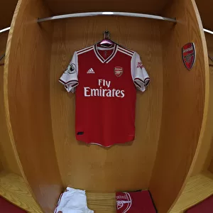 Arsenal Changing Room Before Arsenal FC vs Burnley FC - Premier League 2019-20