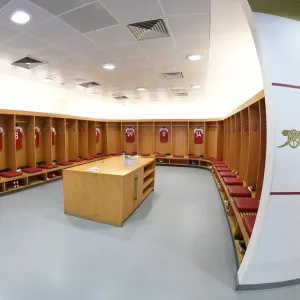 Arsenal Changing Room Before Arsenal FC vs Fulham FC - Premier League, Emirates Stadium, London, 2019 Arsenal Changing Room Before Arsenal FC vs Fulham FC - Premier League, Emirates Stadium, London, 2019