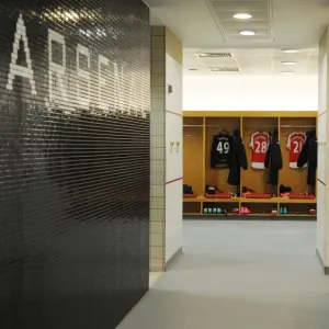 Arsenal Changing Room Print, Emirates Stadium