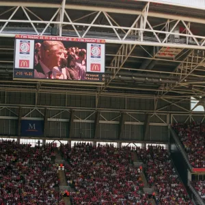 The Arsenal and Chelsea players observe a minute silence for the people that lost their lives in the