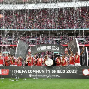 Arsenal Claims 2023-24 Community Shield Victory over Manchester City at Wembley Stadium Arsenal Claims 2023-24 Community Shield Victory over Manchester City at Wembley Stadium