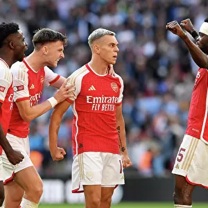 Arsenal Claims First Victory of 2023-24 Season: Trossard Scores in Community Shield Win Against Manchester City