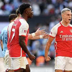 Arsenal Claims First Victory of the Season: Leandro Trossard Scores in Community Shield Win Against Manchester City