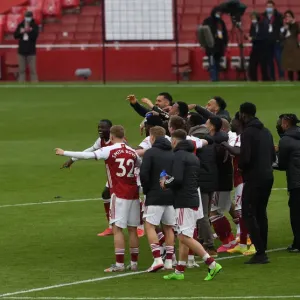 Arsenal Clinch Premier League Title: David Luiz and Team Celebrate Historic Victory over Brighton & Hove Albion Arsenal Clinch Premier League Title: David Luiz and Team Celebrate Historic Victory over Brighton & Hove Albion