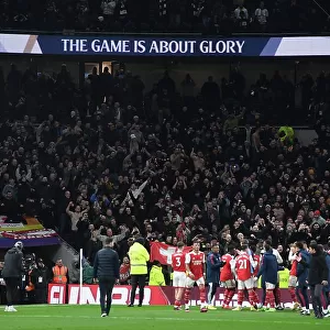 Arsenal Clinch Premier League Victory over Tottenham: Unforgettable Celebration at Tottenham Hotspur Stadium