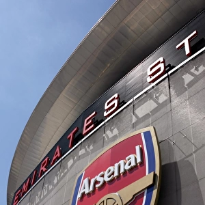 The Arsenal Crest Gracing Emirates Stadium